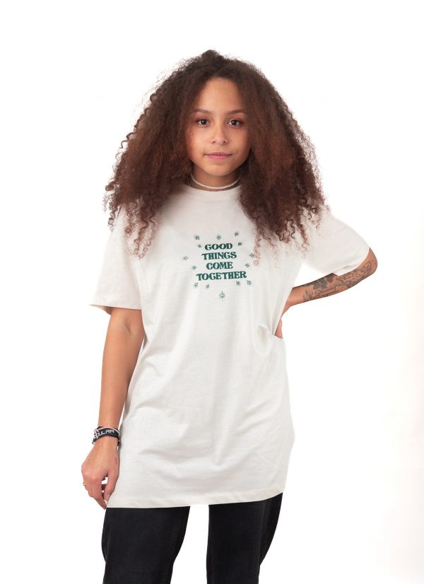 “GOOD THINGS” HANDMADE [Oversized] T'