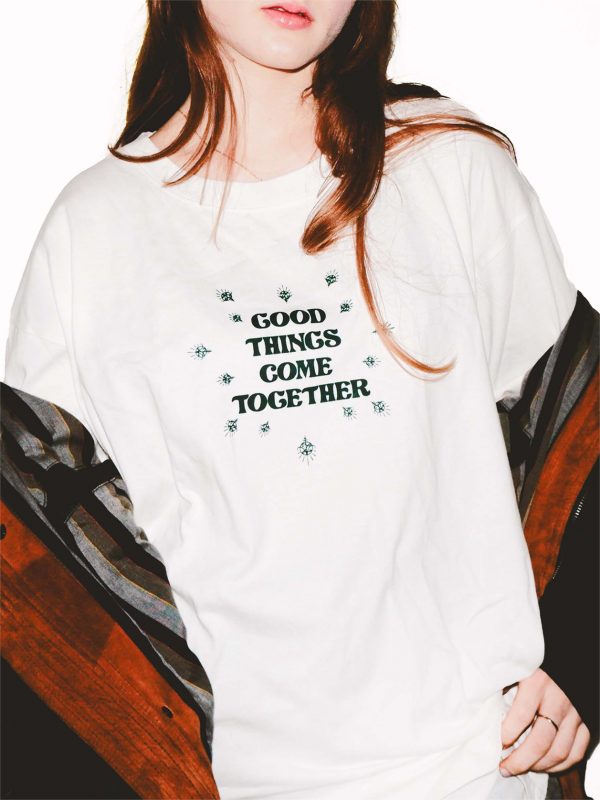 “GOOD THINGS” HANDMADE [Oversized] T'