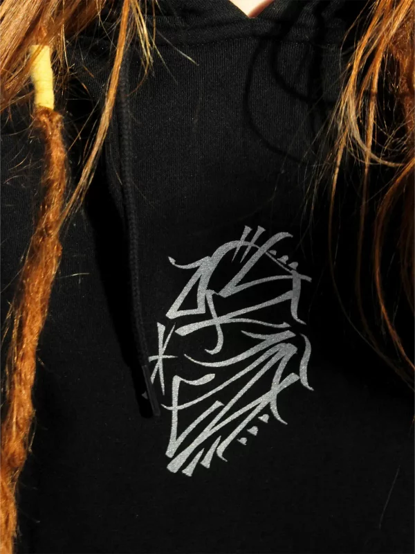 “VIVID” Reflective HANDMADE [Oversized] Hoodie