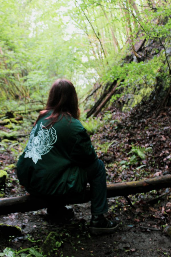 “FLOWER” HANDMADE [Bomber]