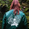 “FLOWER” HANDMADE [Bomber]
