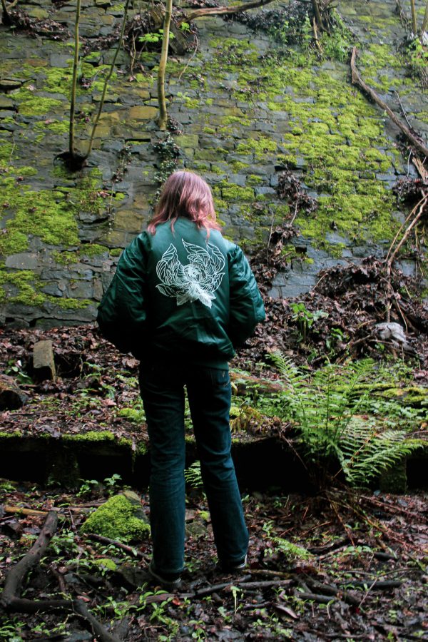 “FLOWER” HANDMADE [Bomber]