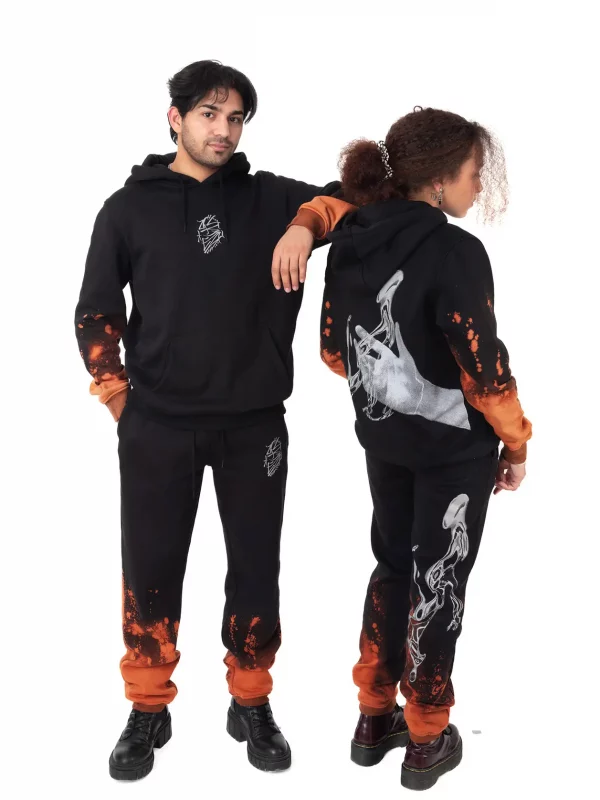 “VIVID” Reflective HANDMADE [Oversized] Hoodie