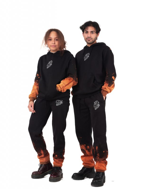 “VIVID” Reflective HANDMADE [Oversized] Hoodie