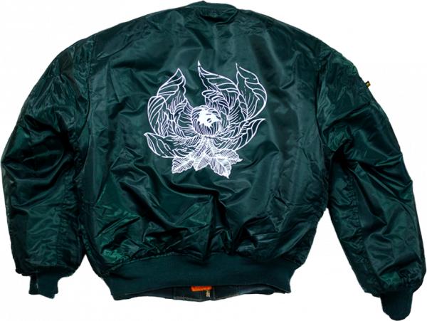 “FLOWER” HANDMADE [Bomber]