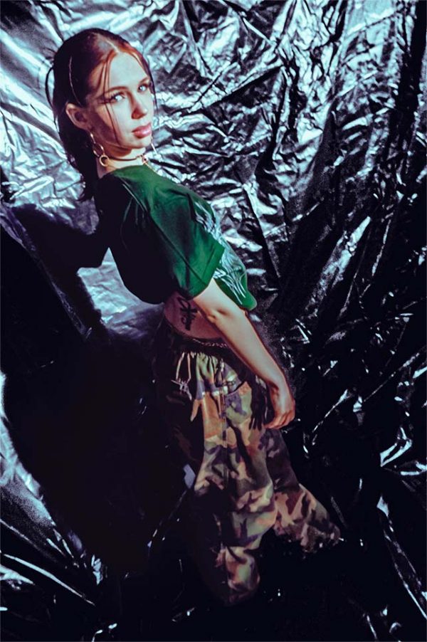 “Trivial Art” HANDMADE [Oversized] T‘  Forest Green