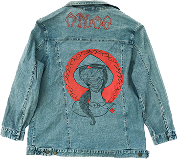 Ebene 3 "Off-Core" JEANS JACKE Vintage L