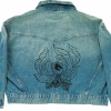 Ebene 5 "FLOWER" JEANS JACKE Vintage L